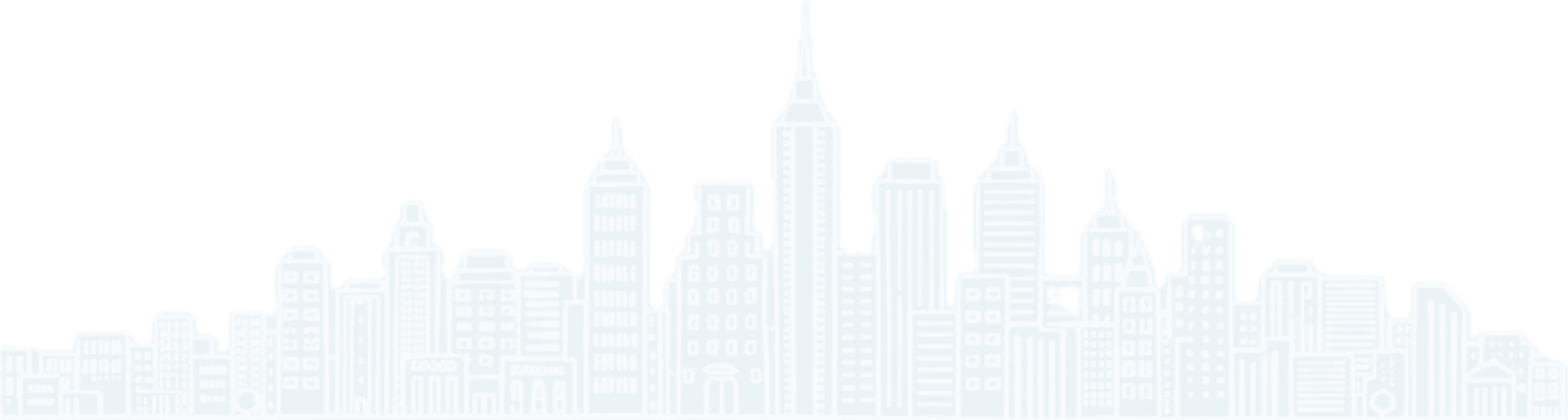 City skyline with residential properties in background